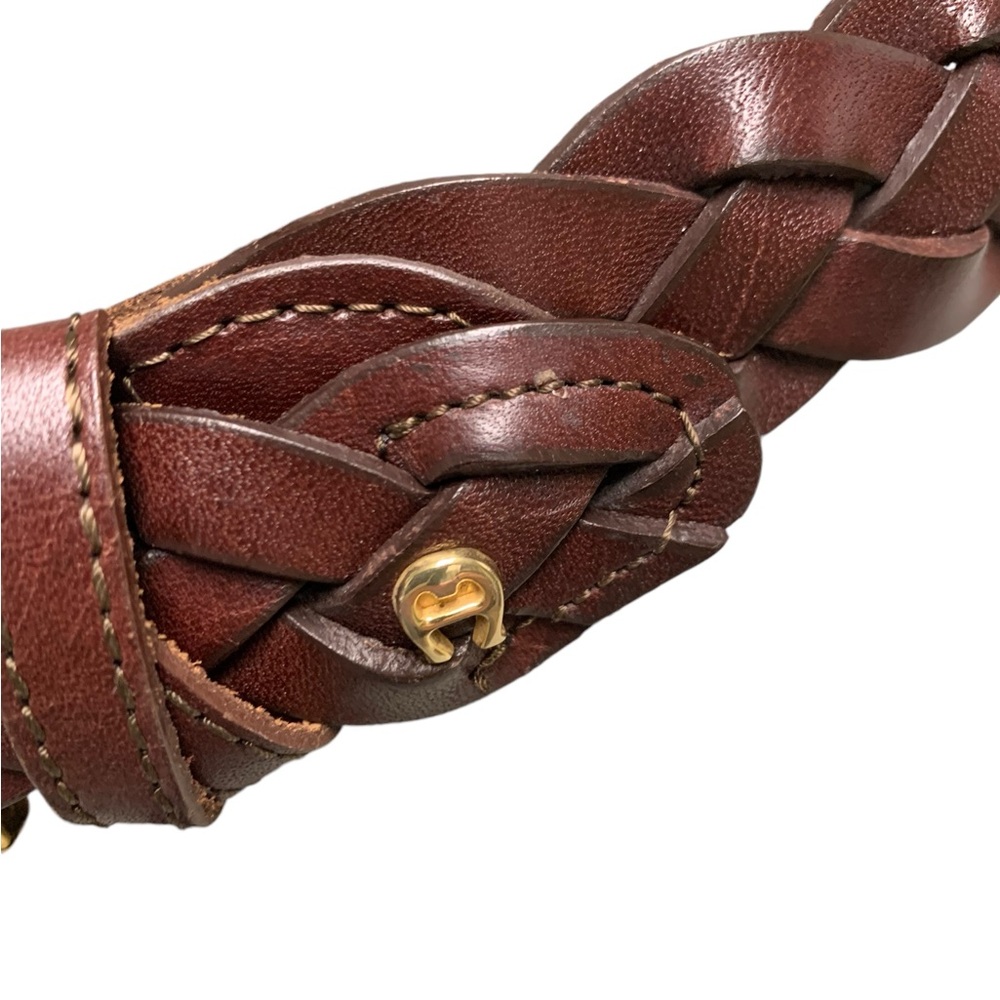 Vintage Leather Etienne Aigner Belt size S